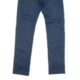 TOMMY HILFIGER Chino Mens Trousers Blue Regular Straight W20 L33