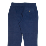 LAUREN RALPH LAUREN Womens Trousers Blue Regular Straight W30 L25