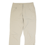 THE NORTH FACE Outdoor Womens Trousers Beige Relaxed Straight W28 L31