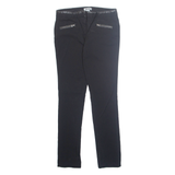 DKNY Chino Womens Trousers Black Regular Tapered W28 L28