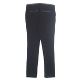 DKNY Chino Womens Trousers Black Regular Tapered W28 L28
