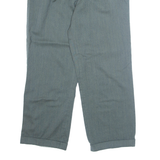 ANGELO SANTAGOSTINO Chino Mens Trousers Green Regular Straight W30 L25