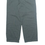 ANGELO SANTAGOSTINO Chino Mens Trousers Green Regular Straight W30 L25