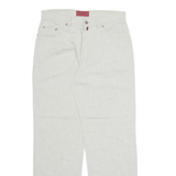 PIERRE CARDIN Mens Trousers Beige Regular Straight W30 L31