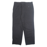 Workwear Mens Trousers Grey Regular Straight W34 L29