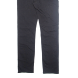 7 FOR ALL MANKIND Womens Trousers Black Regular Tapered W34 L32