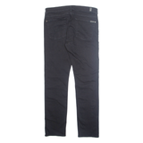 7 FOR ALL MANKIND Womens Trousers Black Regular Tapered W34 L32