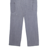 CARHARTT Carpenter Workwear Mens Trousers Grey Regular Straight W32 L31