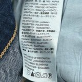 Levis Denim Shorts - 26W UK 6 Dark Wash Cotton