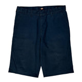 Dickies Chino Shorts - 32W 11L Black Cotton Blend