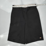 Dickies Chino Shorts - 30W 10L Black Cotton