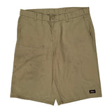 Dickies Chino Shorts - 36W 10L Khaki Cotton