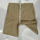Dickies Chino Shorts - 36W 10L Khaki Cotton
