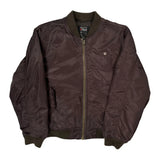 Age 12-14 Ma-1 Southpole Bomber Jacket - Medium Brown Polyester