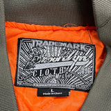 Ma-1 Brooklyn Cloth Bomber Jacket - Large Green Nylon