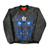 Toronto Maple Leafs Unbranded Ma-1 Bomber Jacket - XL Black Polyester