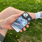 Black Night Slopes iPhone 13 Case