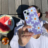 Lavender Daisy iPhone 13 Mini Case