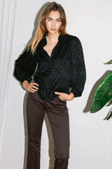 Blouse Hortensia noire