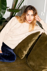 Pull Idesia beige