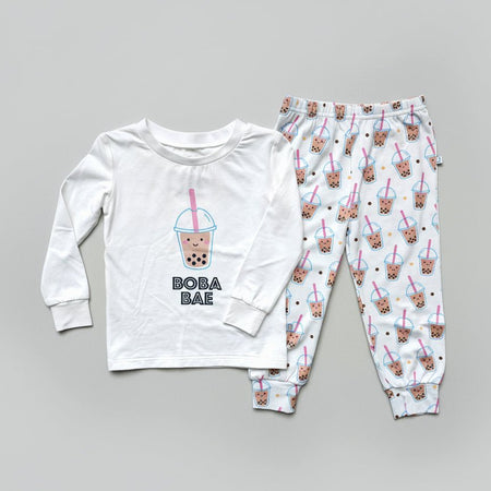 Bamboo Blend Two Piece Pajama Set - Boba