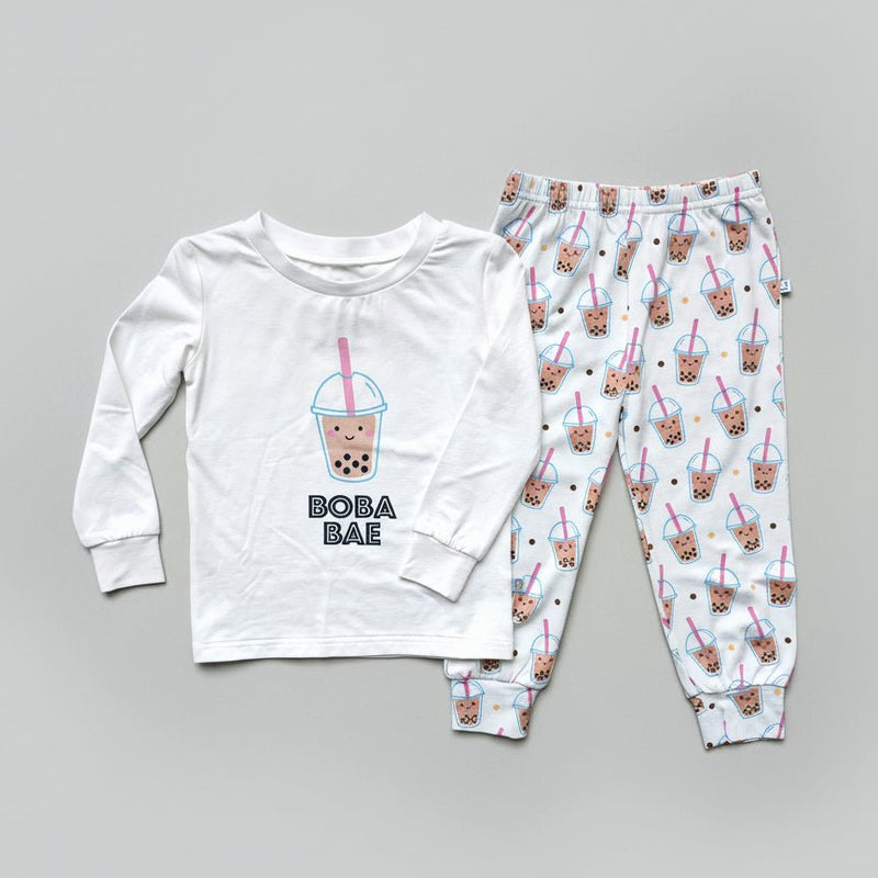 Bamboo Blend Two Piece Pajama Set - Boba
