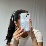 Powder Blue Coastal Rodeo iPhone 6/6s/7/8/SE Case