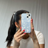 Powder Blue Coastal Rodeo Samsung Galaxy S21 Case