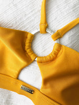 Monaco Bandeau Ring Bikini Top - Sunrise