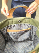 Tote Bag XL Green Cork