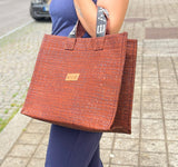 Tote Bag XL croco cork