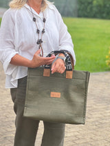 Tote Bag XL Green Cork