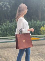 Tote Bag XL croco cork