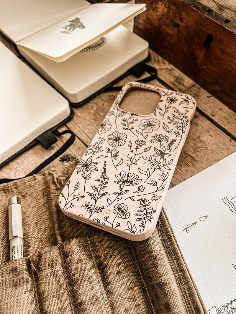 Seashell Wild Flower Samsung Galaxy S25 Ultra Case