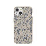 London Fog Indigo Bouquet iPhone 14/16e Case