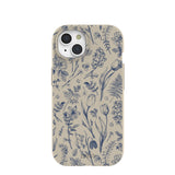 London Fog Indigo Bouquet iPhone 15 Case