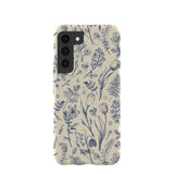 London Fog Indigo Bouquet Samsung Galaxy S22 Case