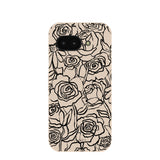 Seashell Inked Blooms Google Pixel 9a Case