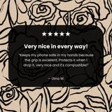 Seashell Inked Blooms Google Pixel 9a Case