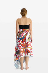 Scarf Fouta 100 Cerise White Fo17cer00 White-Blanc