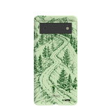 Sage Green Into the Mountains MTBCO Google Pixel 6 Case