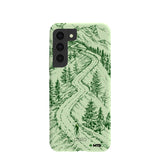 Sage Green Into the Mountains MTBCO Samsung Galaxy S22 Case