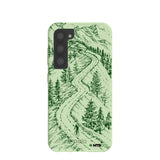 Sage Green Into the Mountains MTBCO Samsung Galaxy S23 Case