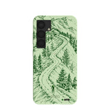 Sage Green Into the Mountains MTBCO Samsung Galaxy S25 Case