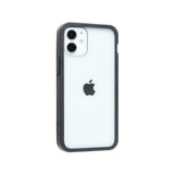 Clear iPhone 12 Mini Case with Black Ridge