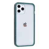 Clear iPhone 12 Pro Max Case with Green Ridge