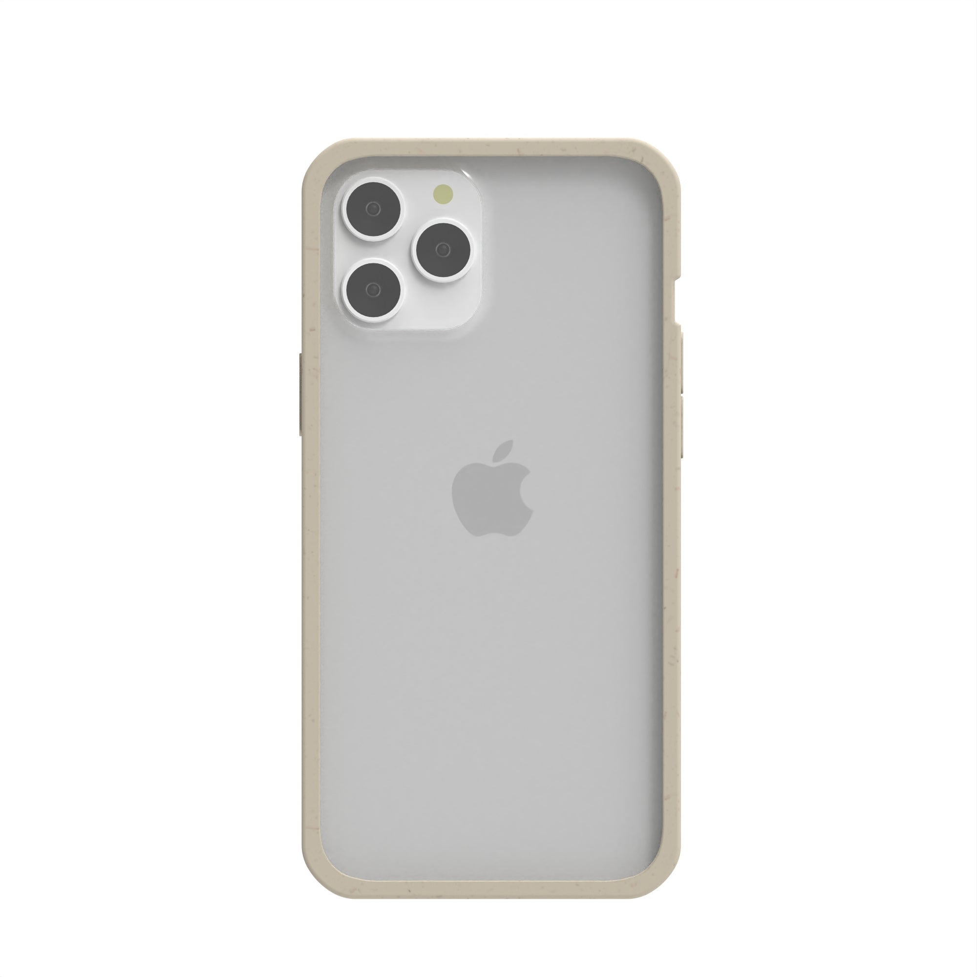 Pela Case Clear iPhone 12 Pro Max Case with London Fog Ridge