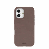 Chocolate Brown iPhone 16 Case