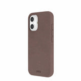 Chocolate Brown iPhone 16 Case