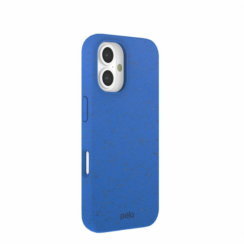 Electric Blue iPhone 16 Case